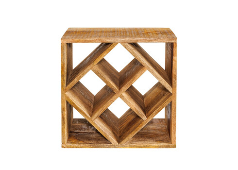 Veiniriiul CUBUS mango, 40x25xH40 cm