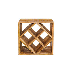 Veiniriiul CUBUS mango, 40x25xH40 cm