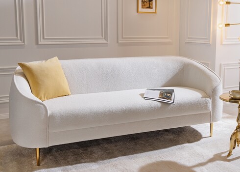 Diivan DIVA valge, 205x85xH82 cm