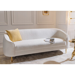 Diivan DIVA valge, 205x85xH82 cm