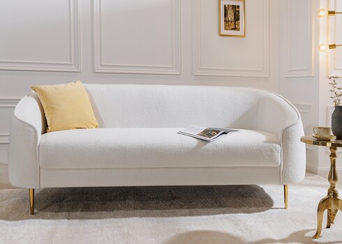 Diivan DIVA valge, 205x85xH82 cm