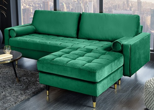 Tumba COSY roheline, 80x80xH45 cm