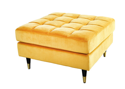 Tumba COSY kollane, 80x80xH45 cm