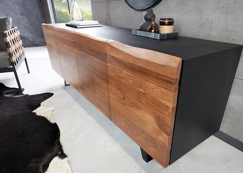 Kummut ORGANIC ARTWORK akaatsia, 180x45xH75 cm