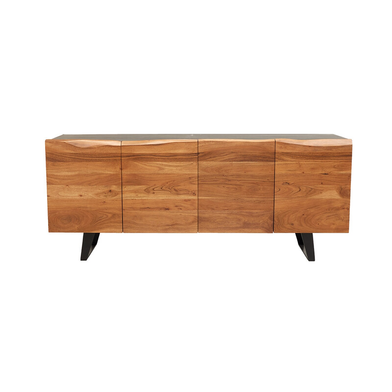 Kummut ORGANIC ARTWORK akaatsia, 180x45xH75 cm