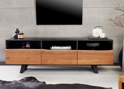 Tv-alus ORGANIC LIVING akaatsia, 140x40xH50 cm