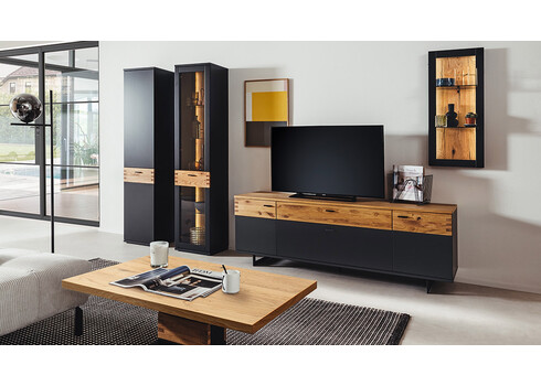 Diivanilaud CESENA must / tamm, 105x65xH45 cm