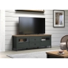Tv-alus STANTON roheline / tamm, 184x45xH64 cm
