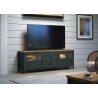 Tv-alus STANTON roheline / tamm, 184x45xH64 cm
