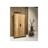Kapp TOMAR naturaalne pruun, 100x40xH195 cm