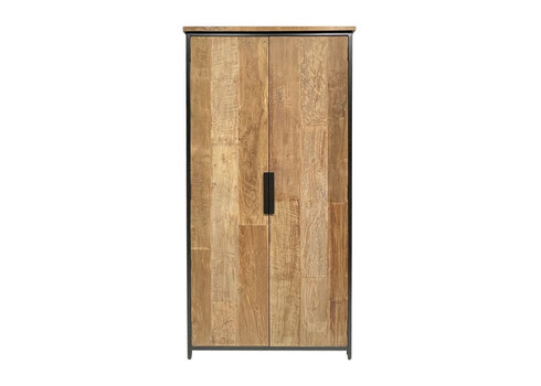 Kapp TOMAR naturaalne pruun, 100x40xH195 cm