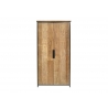 Kapp TOMAR naturaalne pruun, 100x40xH195 cm