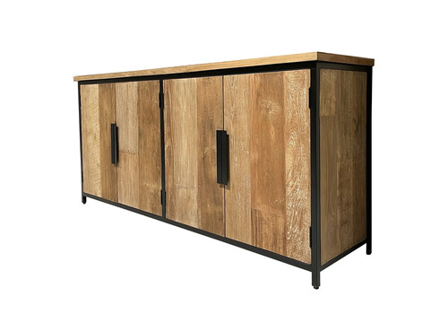 Kummut TOMAR naturaalne pruun, 185x40xH85 cm