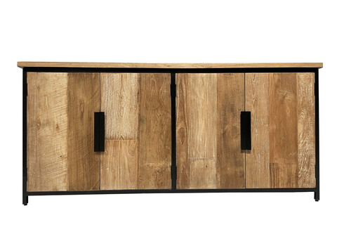 Kummut TOMAR naturaalne pruun, 185x40xH85 cm