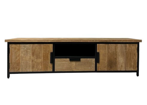 Tv-alus TOMAR naturaalne pruun, 180x40xH50 cm