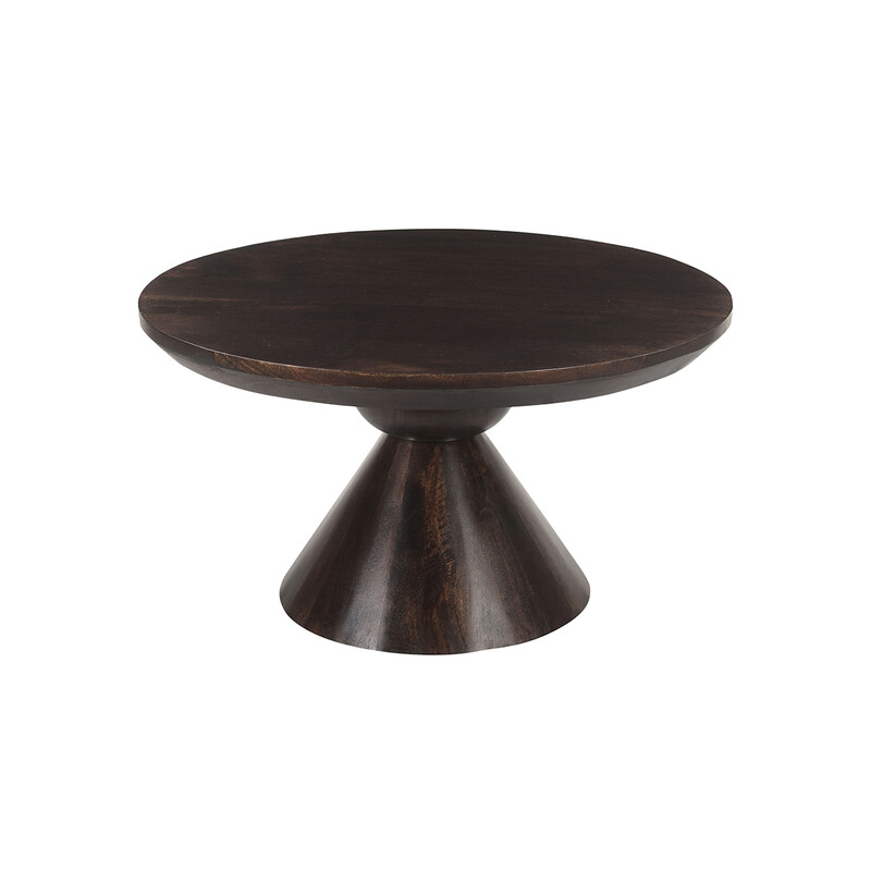 Diivanilaud BALTHO tumepruun, 80x80xH45 cm