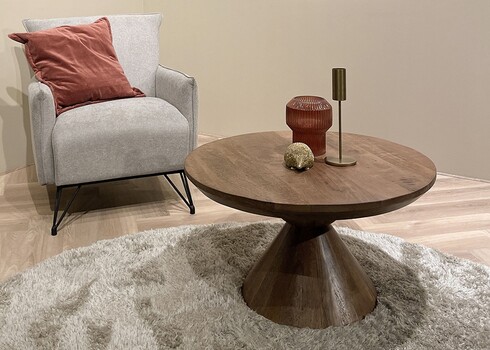 Diivanilaud BALTHO helepruun, 80x80xH45 cm