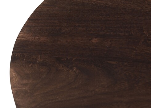 Diivanilaud SALVATOR tumepruun, 80x80xH36 cm