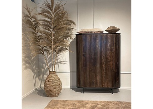 Kapp NOOR tumepruun, 115x43xH151 cm