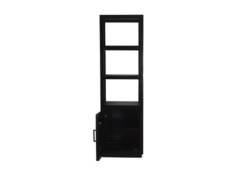 Kapp-riiul JAXX must, 60x45xH200 cm