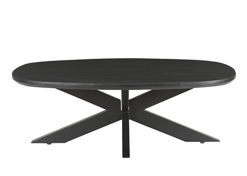 Diivanilaud JESPER must, 120x75xH40 cm