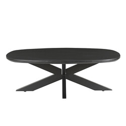 Diivanilaud JESPER must, 120x75xH40 cm