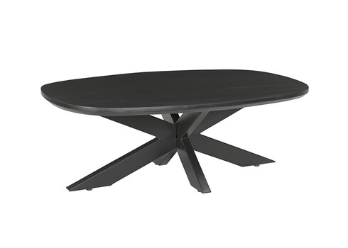 Diivanilaud JESPER must, 120x75xH40 cm