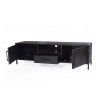 Tv-alus YORK must, 150x40xH45 cm