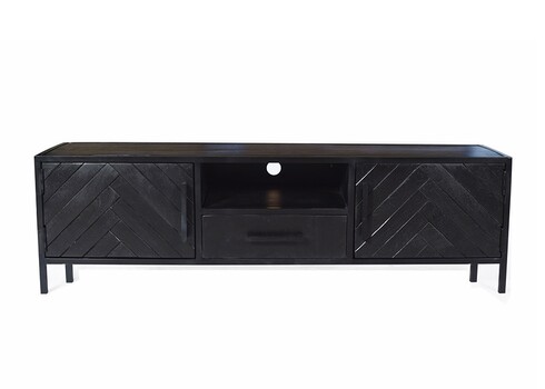 Tv-alus YORK must, 150x40xH45 cm