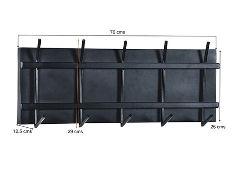 Nagi GABI must, 70x13x29 cm