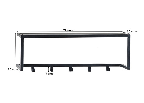 Nagi ABBY must, 78x25xH25 cm