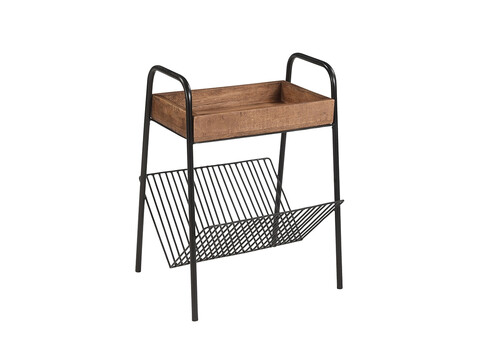 Abilaud APRIL naturaalne puit, 62x45xH40 cm