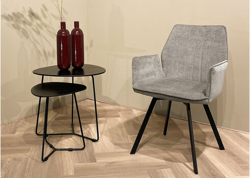 Diivanilaudade komplekt IVY must, 2 tk