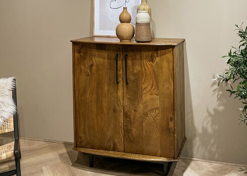 Kapp ELIAS naturaalne puit, 90x45xH108 cm