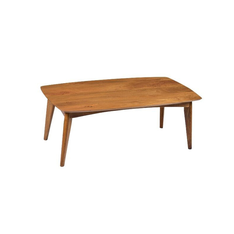 Diivanilaud ELIAS naturaalne puit, 110x60xH42 cm