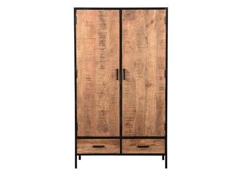 Kapp STURDY must / naturaalne pruun, 100x40xH170 cm