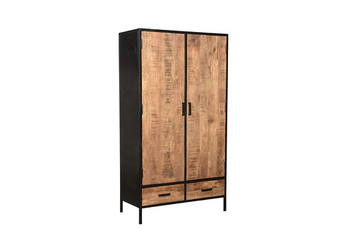 Kapp STURDY must / naturaalne pruun, 100x40xH170 cm