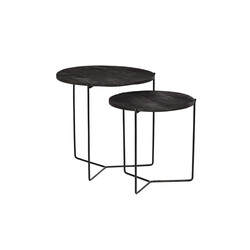 Diivanilaudade komplekt MASON must, 2 tk