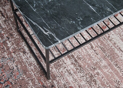 Diivanilaud DIAN must, 90x40xH55 cm