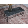 Diivanilaud DIAN must, 90x40xH55 cm