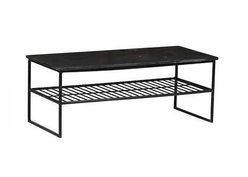 Diivanilaud DIAN must, 90x40xH55 cm