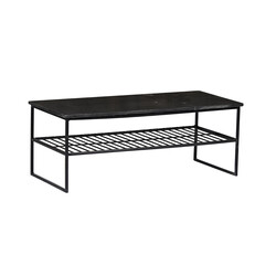 Diivanilaud DIAN must, 90x40xH55 cm