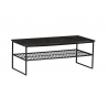 Diivanilaud DIAN must, 90x40xH55 cm