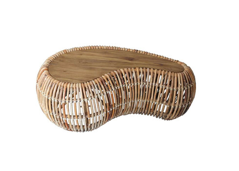 Diivanilaud GWEN helepruun, 110x65xH45 cm