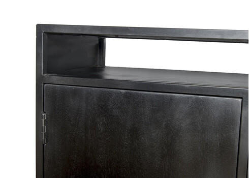 Kummut KALA must, 150x40xH85 cm