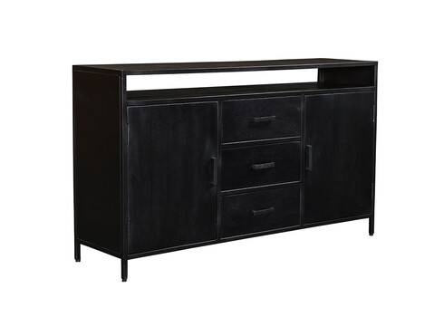 Kummut KALA must, 150x40xH85 cm