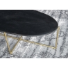Diivanilaud ANTHONY must / vask, 110x40xH40 cm