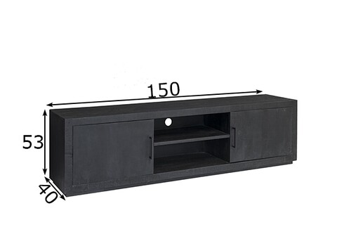 Tv-alus JAXX must, 150x40xH53 cm