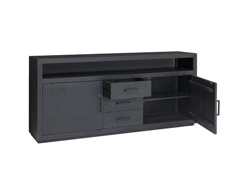 Kummut JAXX must, 180x40xH85 cm