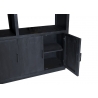 Kapp-riiul JAXX must, 145x50xH230 cm